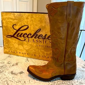 Lucchese handmade cowboy boots.  Never worn